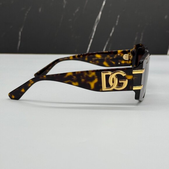 NEW DOLCE&GABBANA DG4501 502/13 HAVANA SUNGLASSES DG4501 50213 EYEWEAR - Picture 7 of 11